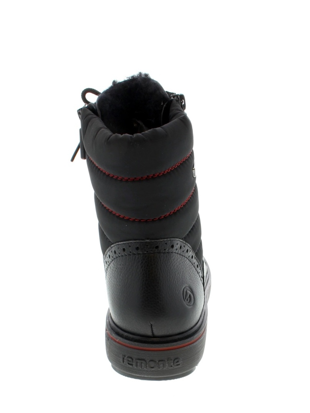 Remonte Women's Black Water-Resistant Winter Ankle Boots – Size - Picture 5 of 9
